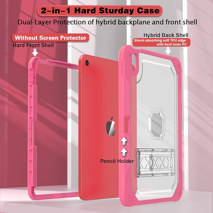 #5 ROSE PINK+CLEAR