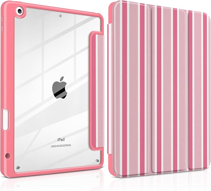 Light Pink&White Stripes