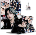 Stray SKZ Kids Tablet Case with Pencil Holder Compatible with iPad 7/8/9/10/Pro/Mini/Air Felix Tablet Case Kawaii (for iPad 10th (10.9)I.N)
