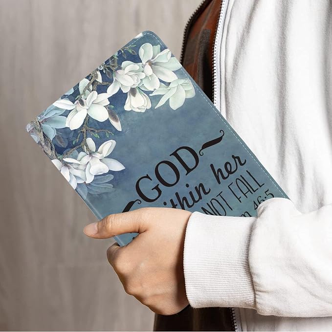Floral Quote Bible Verses Psalm 46:5