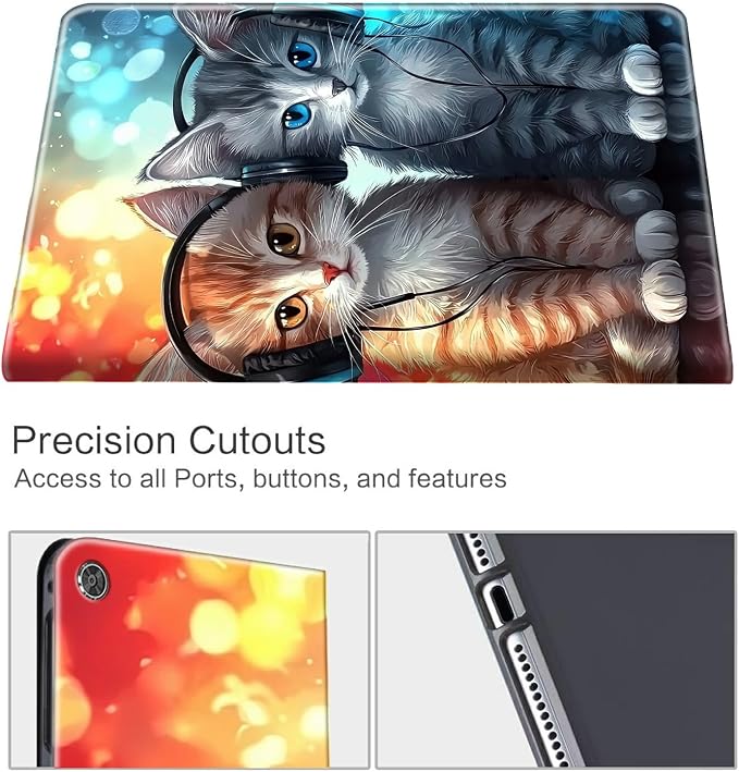 Cute Cats With Headphones