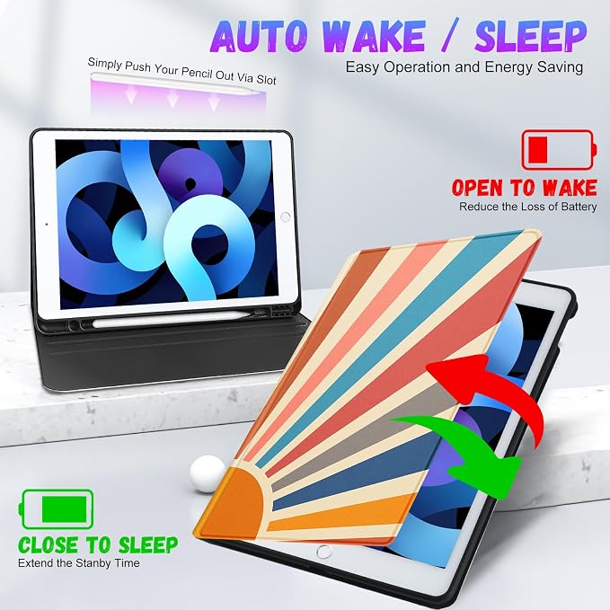 4-for iPad ipad 9/8/7th-Sunrise