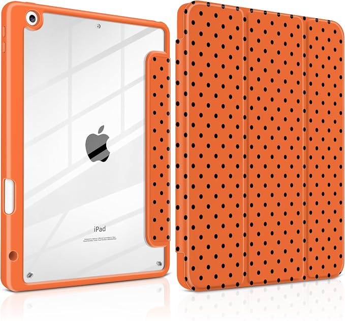 Orange polka dot