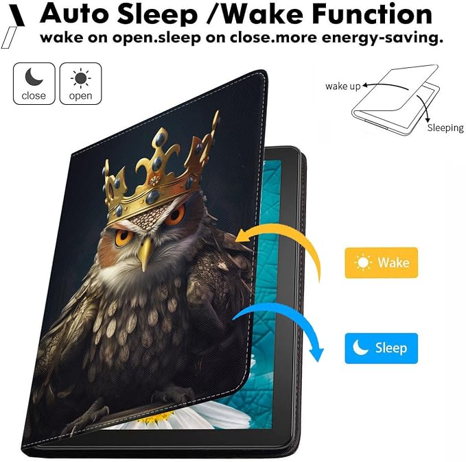 Owl Wearing Crown