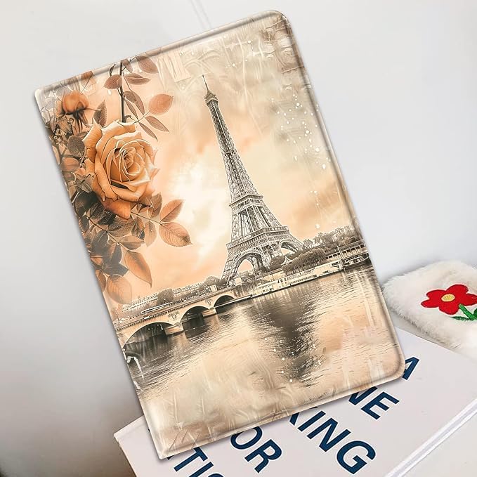 Vintage Paris Tower Rose