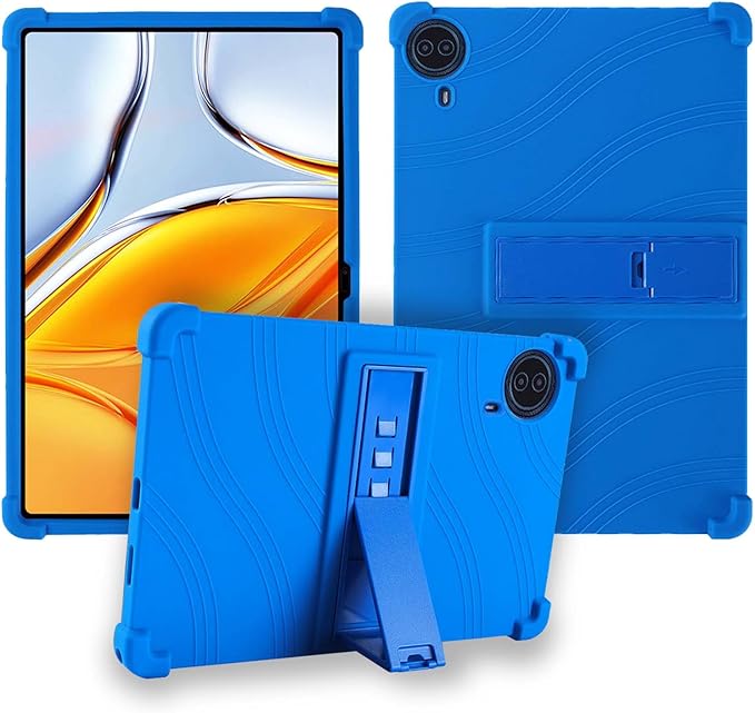 Case for Callsky-Tab Ctab 14 Tablet 14 inchSoft Silicone Protector CoverKids FriendlyAdjustable Stand Tablet Cover4 Corners Thicken ShockproofNavy Blue