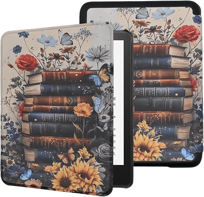 Book and Flowers
