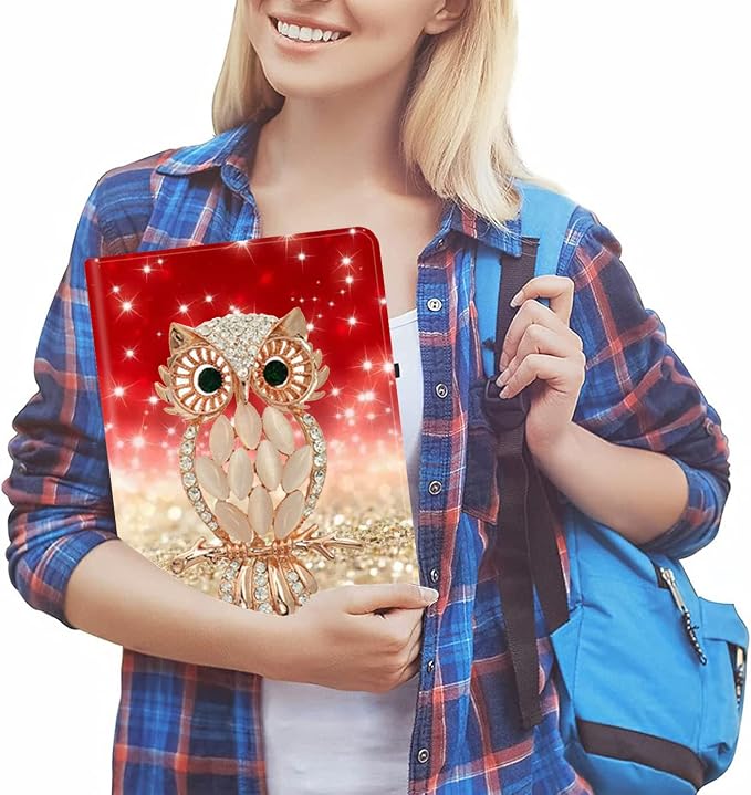 Owl on Pink Background