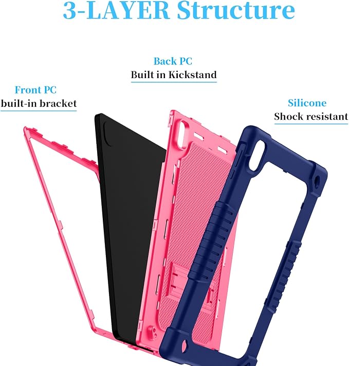 NavyPink+2Pcs