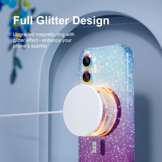 Glitter Blue/Purple