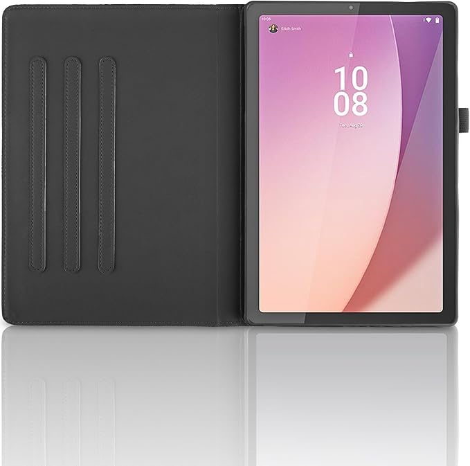 Tablet PC Bags Cases Sleeves Compatible With Lenovo Tab M9 9.0 Inch (Model: TB-310FU 2023 Released) Tablet Case 360 Degree Rotating Stand Foldable Tablet Case Tree Of Life Embossed Shell(Black)