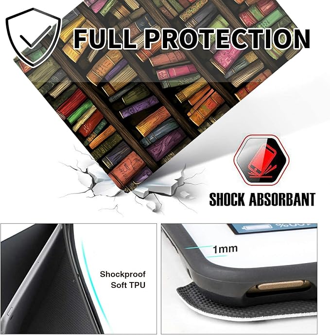 Colorful Books Bookshelf