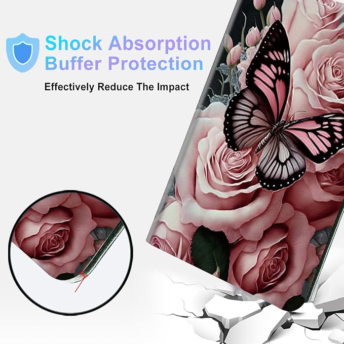 Pink Flower Butterfly