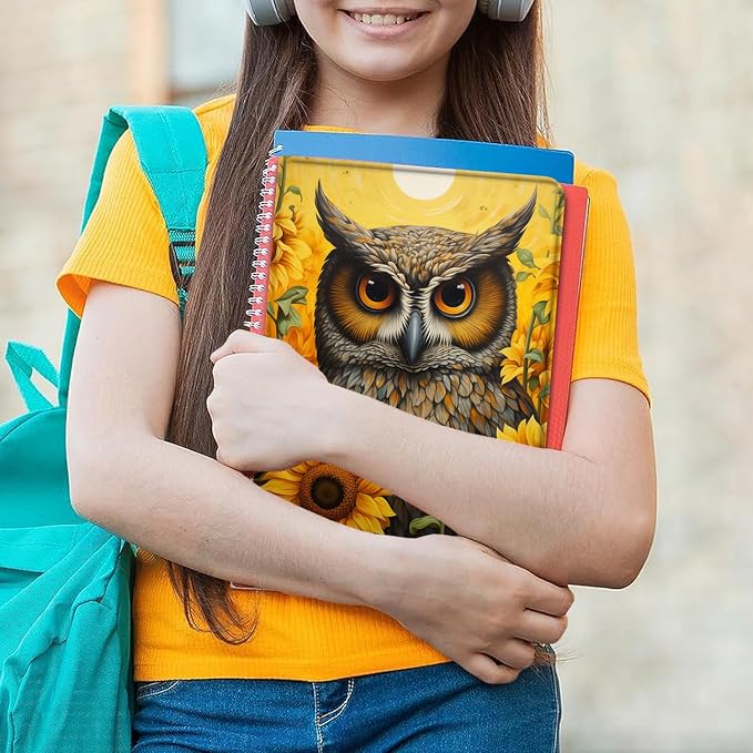 Owl and Sunflower