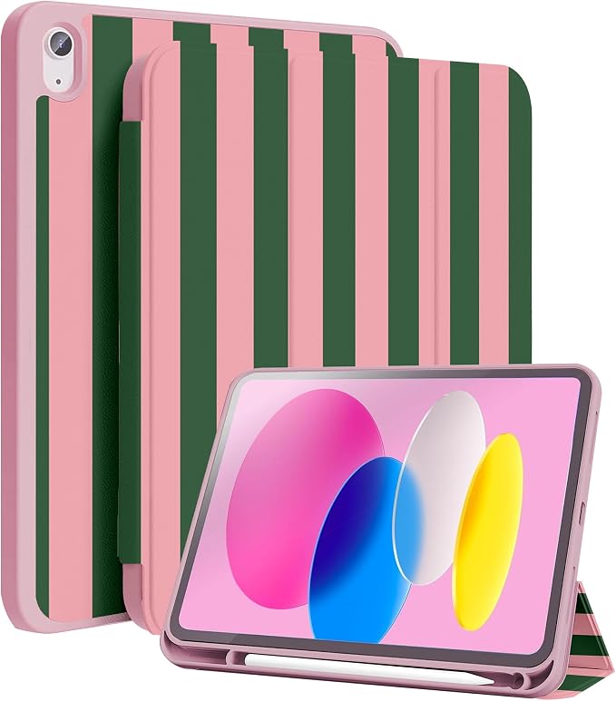 Pink- Dark Green