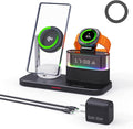 Magnetic Charger for Samsung 5 in 1 Wireless Charging Station for Samsung Galaxy S25 Ultra/S24/S23/S22 Galaxy Watch 8/7/6/4/5 Galaxy Buds/Pro Upgraded Version