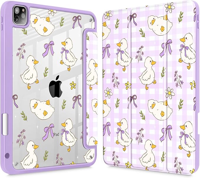 Duck & Bow Purple