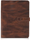 Londo Genuine Leather Tablet Cover – iPad Pro 12.9 Case with Two Card Slots &amp Leather Pen/Apple Pencil Holders