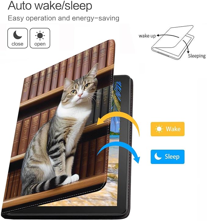 Cat On Bookshelf