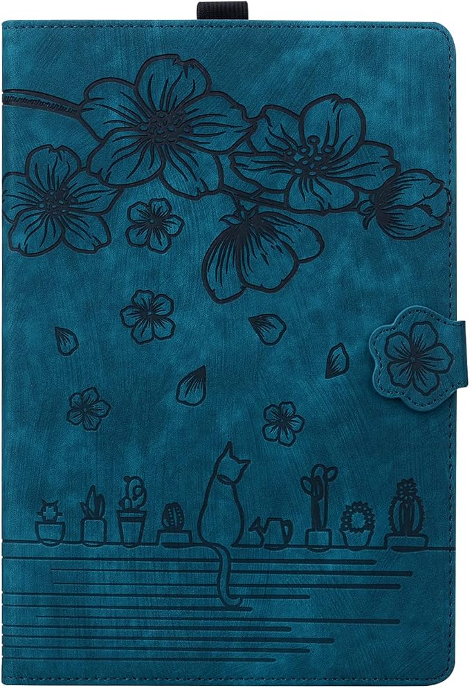 07# Cherry Blossom Blue Cat