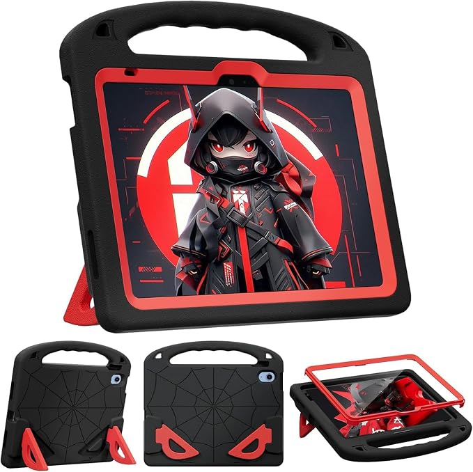 black+red
