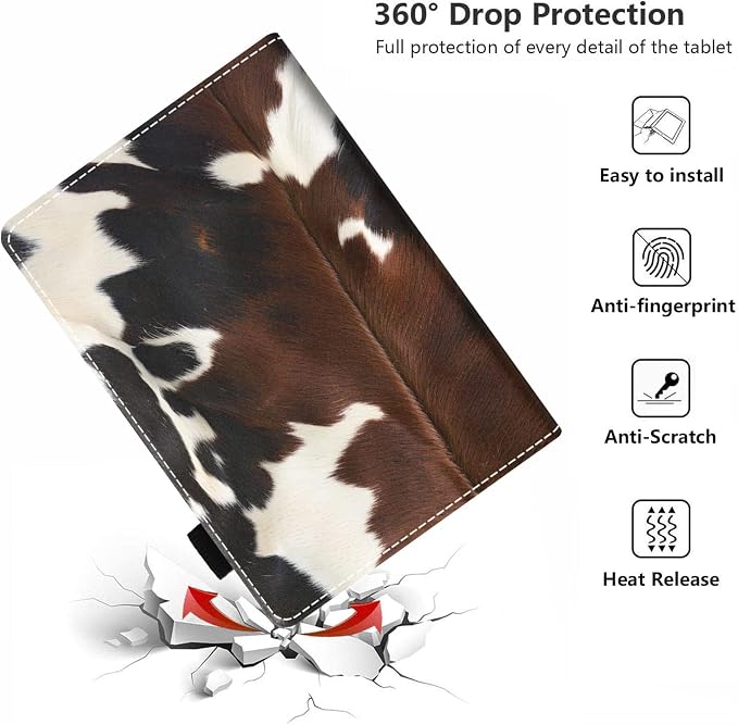 Brown Cow Print