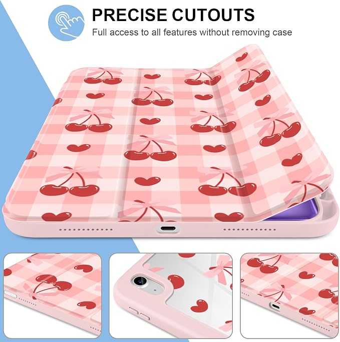 Pink Cherry Check