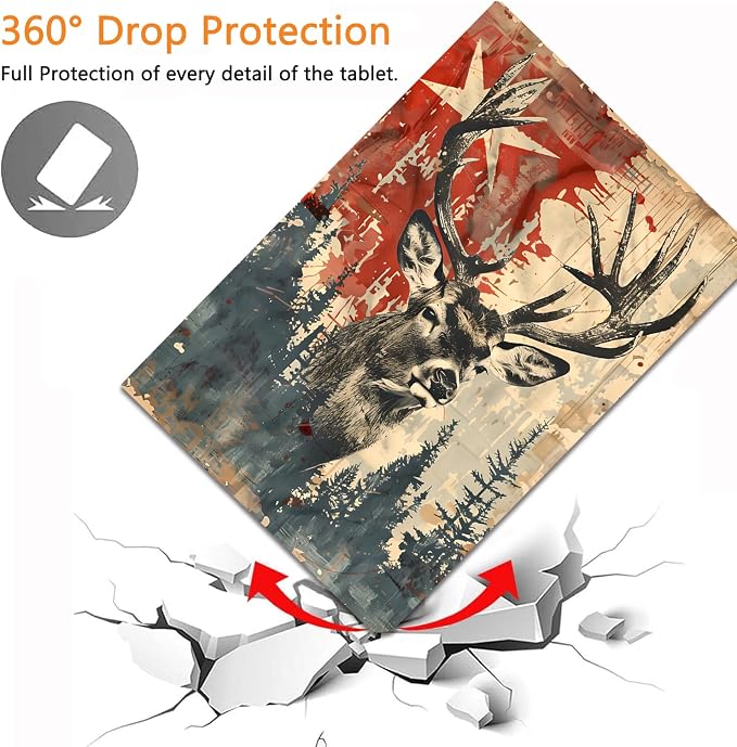 Vintage Deer Flag