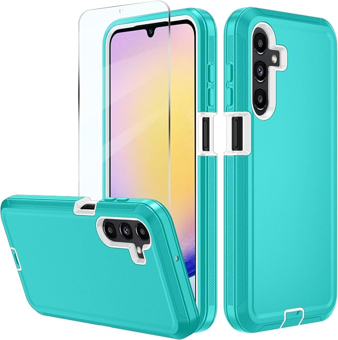 with Belt Clip-Teal/White