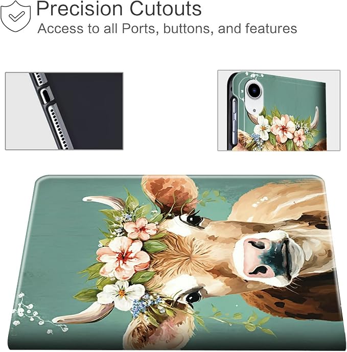 Watercolor Cow