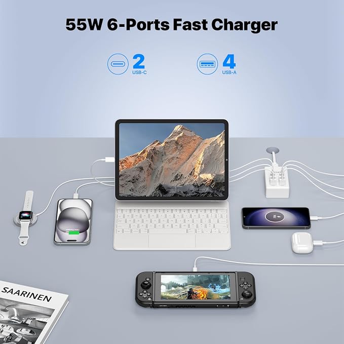 55W 6-Port
