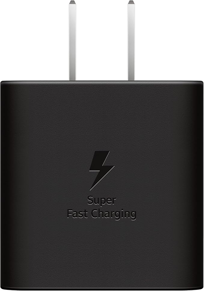Samsung Galaxy Magnet Wireless Charger with 45W Power Adapter Cordless Super Fast Charging Powerful Design Built-in Magnets No-Slip Surface Dark Gray