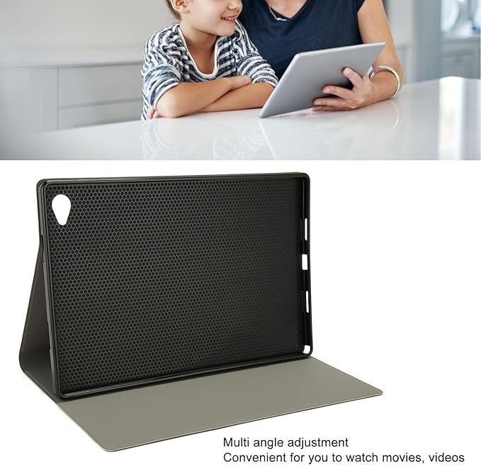 Yoidesu Tablet Case for Tab 15 15PRO Soft PU Leather Scratch Tablet Protective Case Cover Compatible with Tab 15 15PRO (Grey)