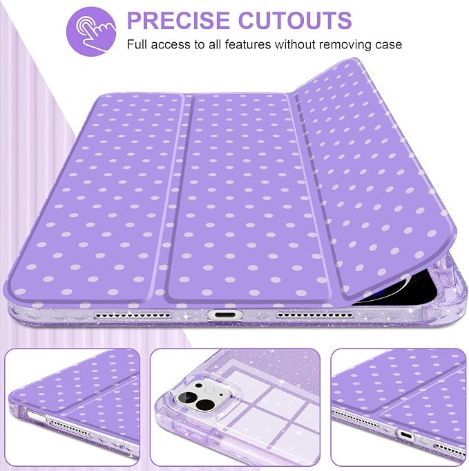 Purple Polka Dot