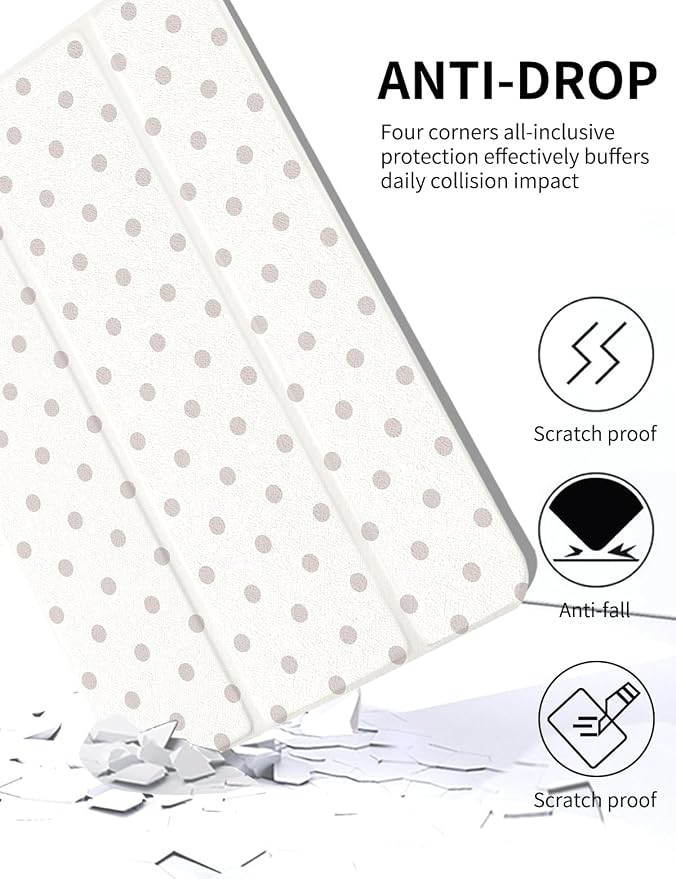 Beige Polka Dots