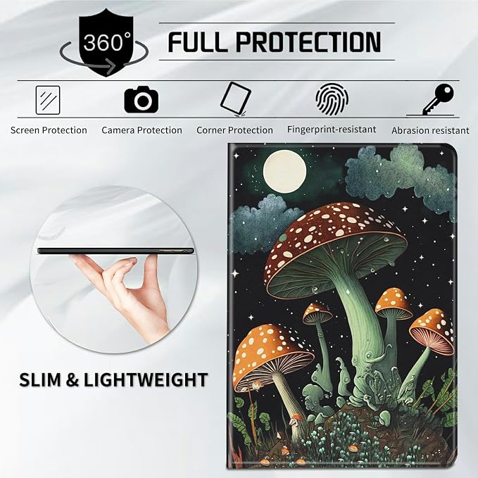 Mushrooms and Moon