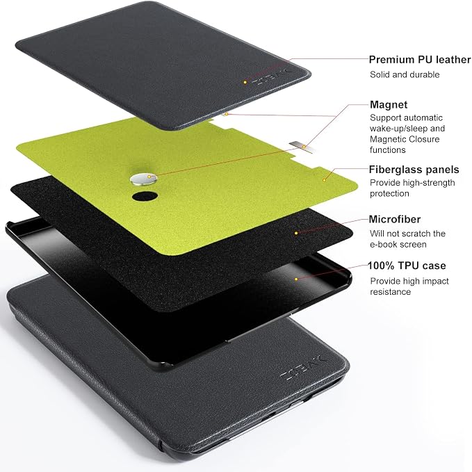 Black Pebbled