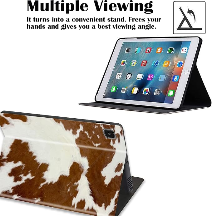 Brown Cow Hide Print