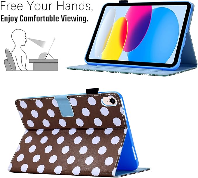 02 Brown Polka Dots