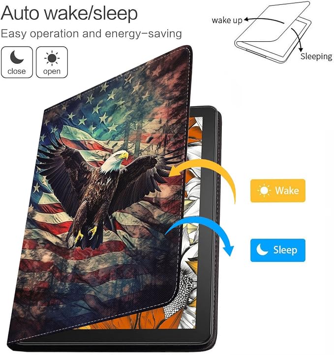 American Flag Bald Eagle
