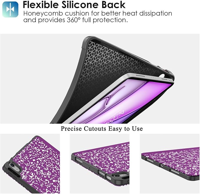 A-Composition Book Light Purple