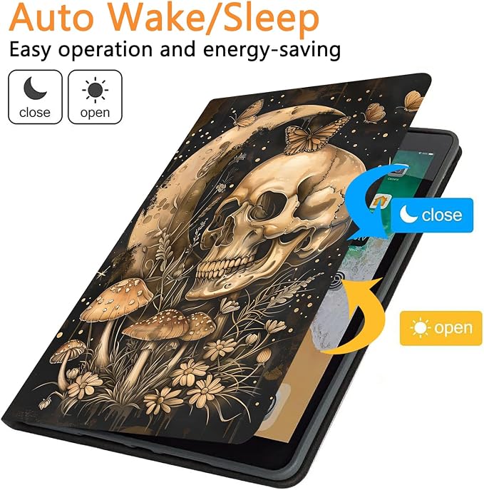 Butterfly Moon Skull
