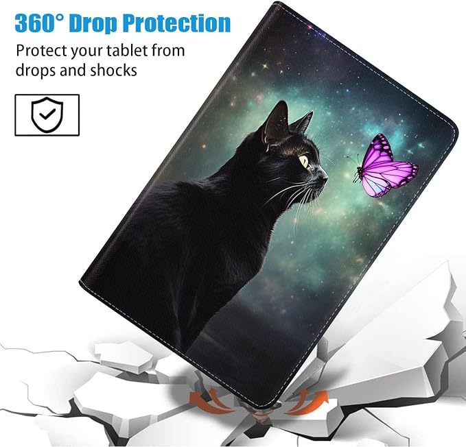 Black Cat and Butterfly