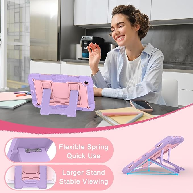 Galaxy Tab A9+ 11 Inch Case-Rose