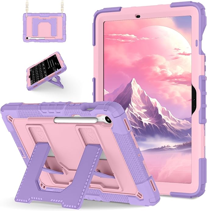Purple + Rose Gold