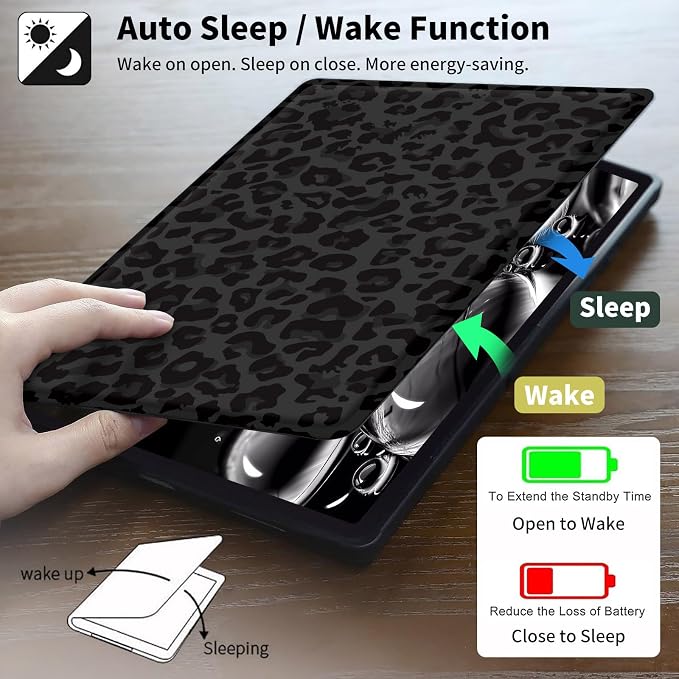 Black Green Leopard