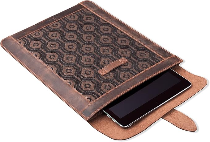 Londo Genuine Leather Sleeve Bag for iPad &amp iPad Pro – Stylish &amp Durable Protective Case for Tablets