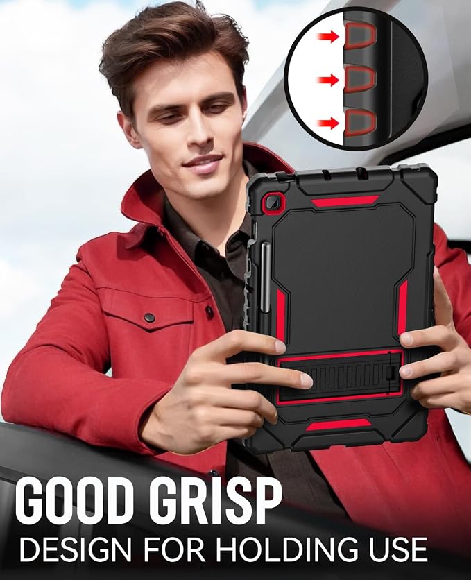 Black / Red / Black