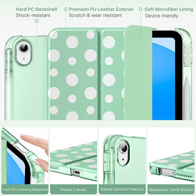 Polka Dot Green