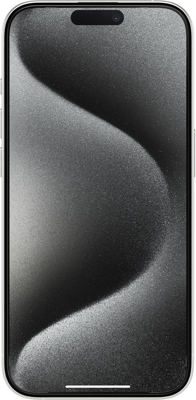 OtterBox iPhone 15 Pro (Only) Premium Pro Glass Privacy Guard antimicrobial anti-scratch protection shatter Resistant crystal clarity (ships in polybag ideal for business customers)